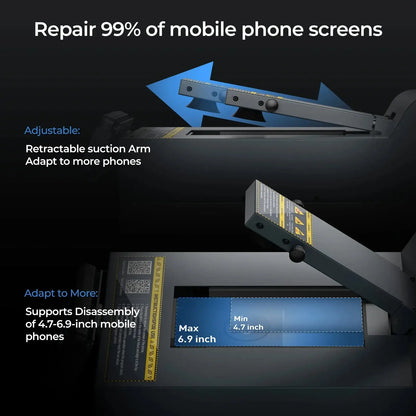 XWITZEAL CP1 Automatic Screen Separator | LCD Curved & Flat Display Remover | High Precision | 110V/220V Ai-TechWorld 