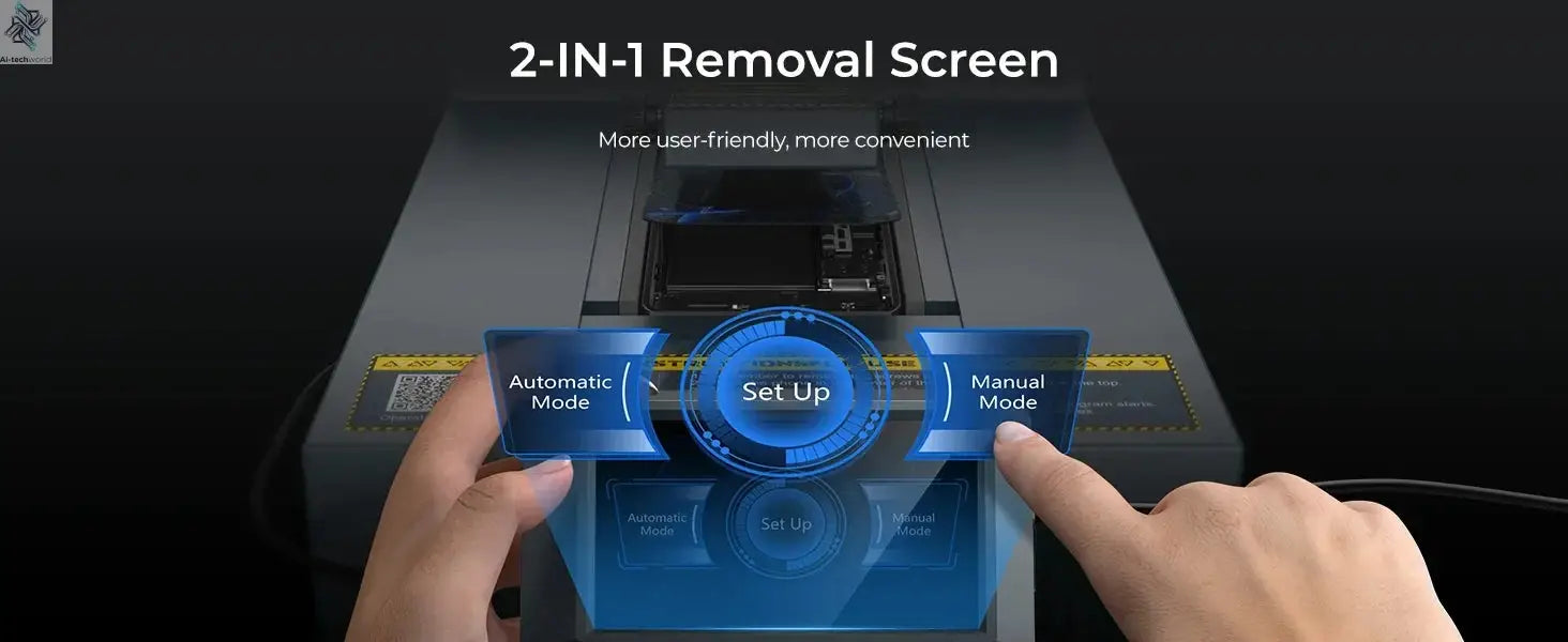 XWITZEAL CP1 Automatic Screen Separator | LCD Curved & Flat Display Remover | High Precision | 110V/220V Ai-TechWorld 
