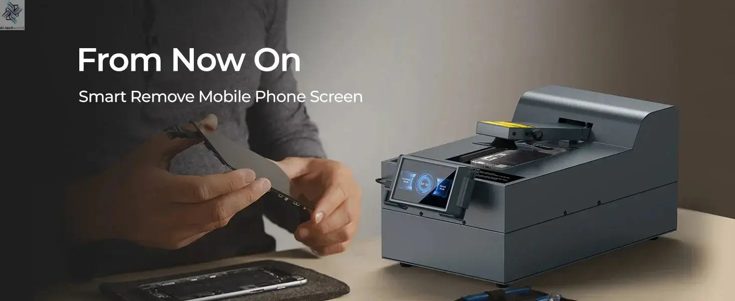 XWITZEAL CP1 Automatic Screen Separator | LCD Curved & Flat Display Remover | High Precision | 110V/220V Ai-TechWorld 