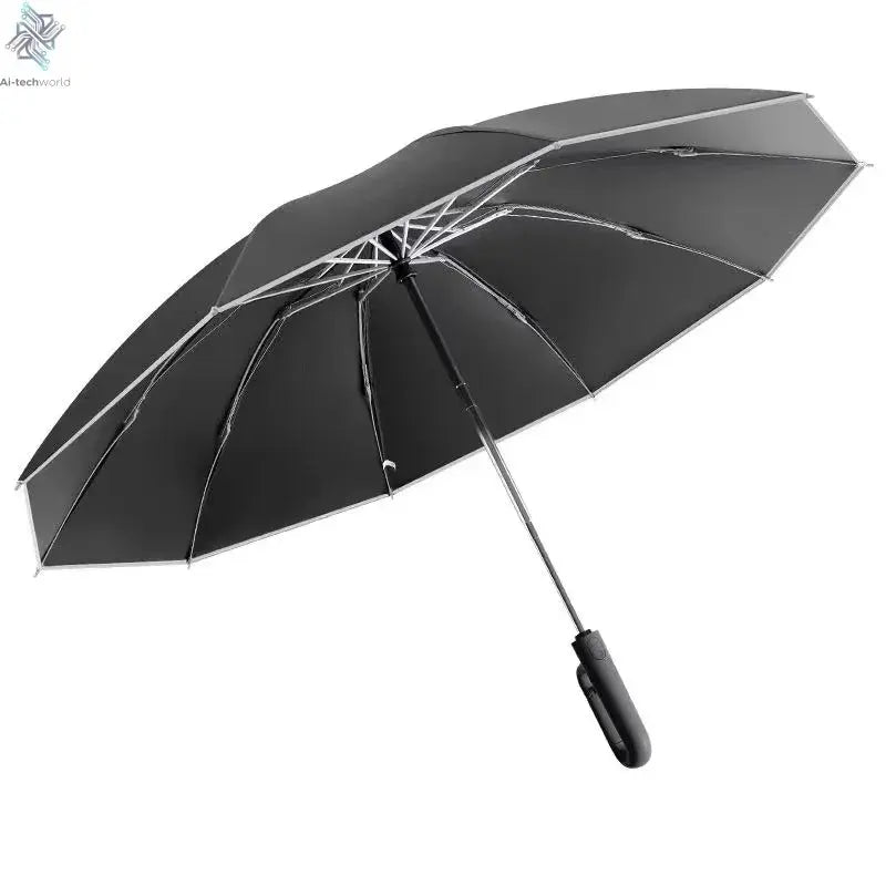 Xiaomi 126cm Extra Large Umbrella Wind - resistant Rain - resistant Dual - purpose UV - resistant Fully Automatic Ring - buckle Umbrella - Ai - TechWorld