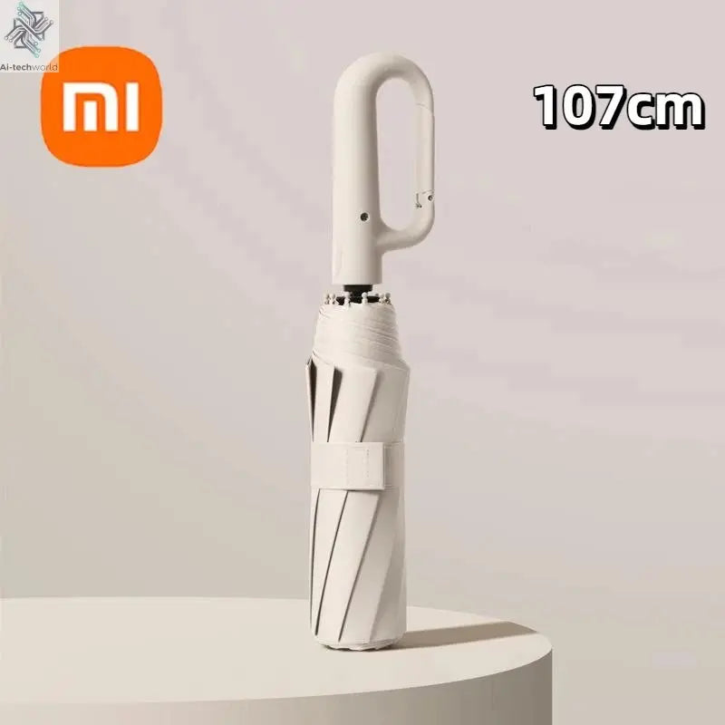 Xiaomi 126cm Extra Large Umbrella Wind - resistant Rain - resistant Dual - purpose UV - resistant Fully Automatic Ring - buckle Umbrella - Ai - TechWorld