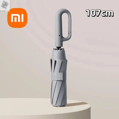 Xiaomi 126cm Extra Large Umbrella Wind - resistant Rain - resistant Dual - purpose UV - resistant Fully Automatic Ring - buckle Umbrella - Ai - TechWorld
