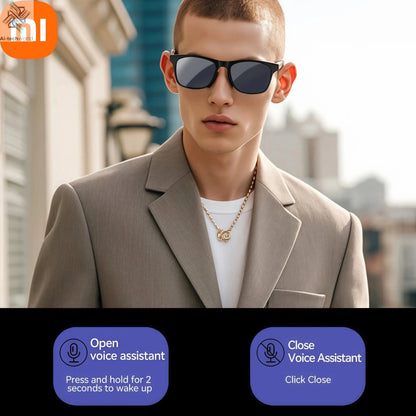 Xiaomi 4K AI Smart Glasses Multifunctional Camera Bluetooth Call Voice Assistant Music Player Translate Photochromic HD Glasses Ai-TechWorld 