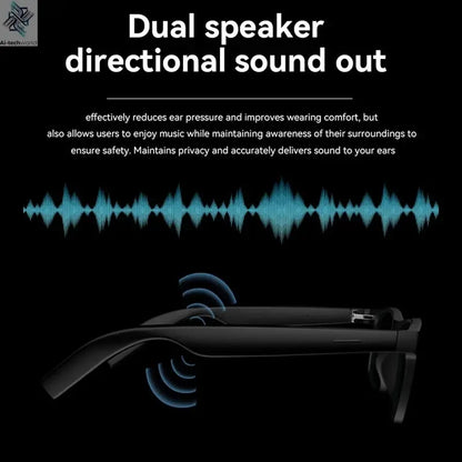 Xiaomi 4K AI Smart Glasses Multifunctional Camera Bluetooth Call Voice Assistant Music Player Translate Photochromic HD Glasses Ai-TechWorld 