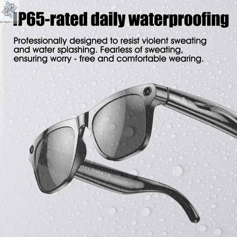 Xiaomi 6K HD AI Smart Camera Glasses 100MP 260mAh Long - lasting Battery Voice Assistant Control Music Calling Sport Smart Glasses - Ai - TechWorld