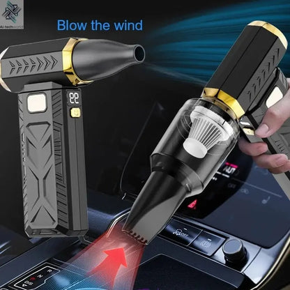 Xiaomi 800000RPM Violent Fan Super Powerful Air Blower Vacuum Blowing Suction Led Lighting 6 - Speed Regulation Brushless Turbo - Ai - TechWorld