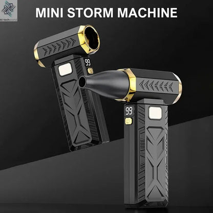 Xiaomi 800000RPM Violent Fan Super Powerful Air Blower Vacuum Blowing Suction Led Lighting 6 - Speed Regulation Brushless Turbo - Ai - TechWorld