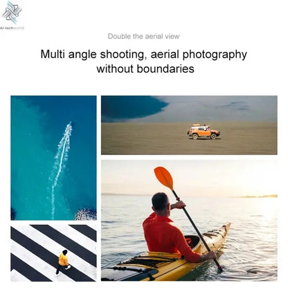 Xiaomi D16 Mini Drone 8K HD Dual Camera Profesional 180° Electric Adjustable GPS Positioning Obstacle avoidance Bushless UAV Ai-TechWorld 