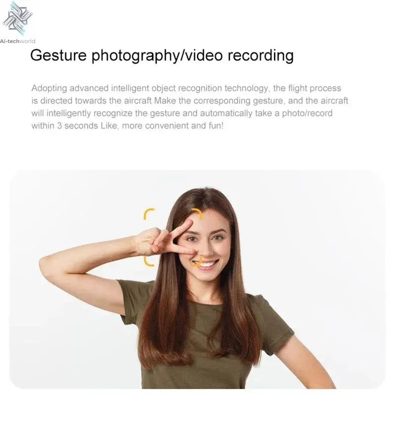 Xiaomi D16 Mini Drone 8K HD Dual Camera Profesional 180° Electric Adjustable GPS Positioning Obstacle avoidance Bushless UAV Ai-TechWorld 