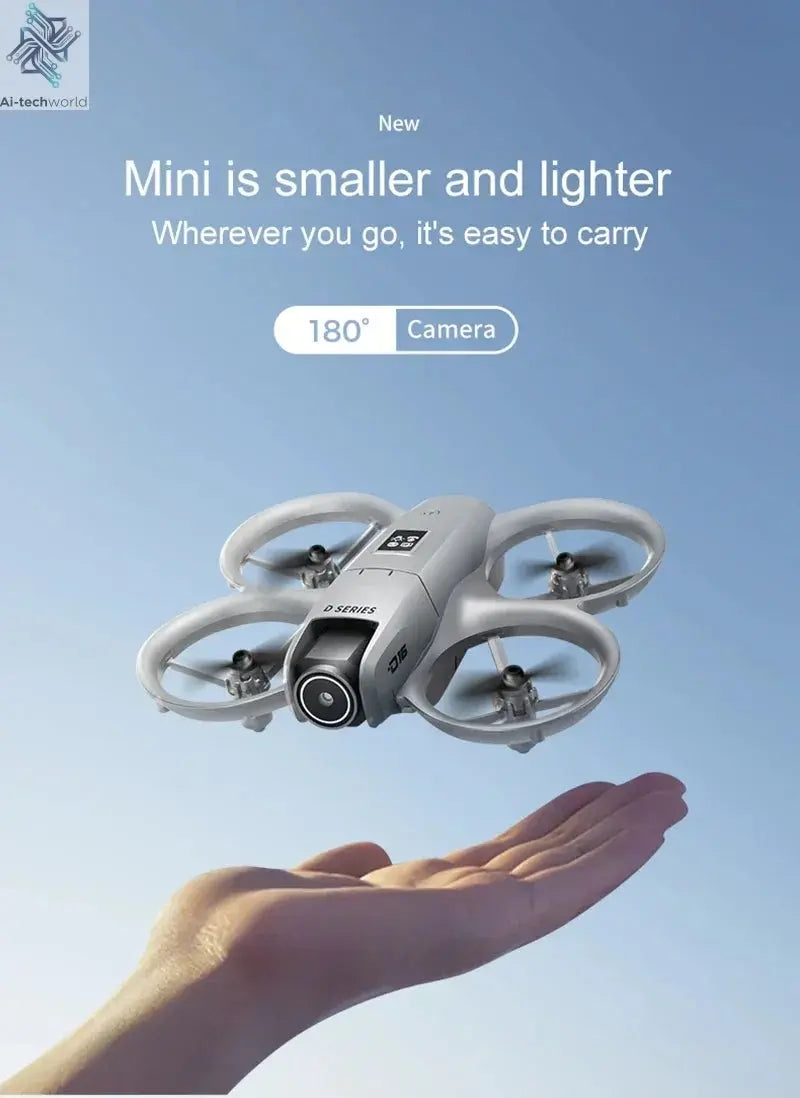 Xiaomi D16 Mini Drone 8K HD Dual Camera Profesional 180° Electric Adjustable GPS Positioning Obstacle avoidance Bushless UAV Ai-TechWorld 