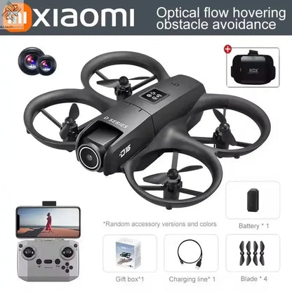 Xiaomi D16 Mini Drone 8K HD Dual Camera Profesional 180° Electric Adjustable GPS Positioning Obstacle avoidance Bushless UAV Ai-TechWorld 