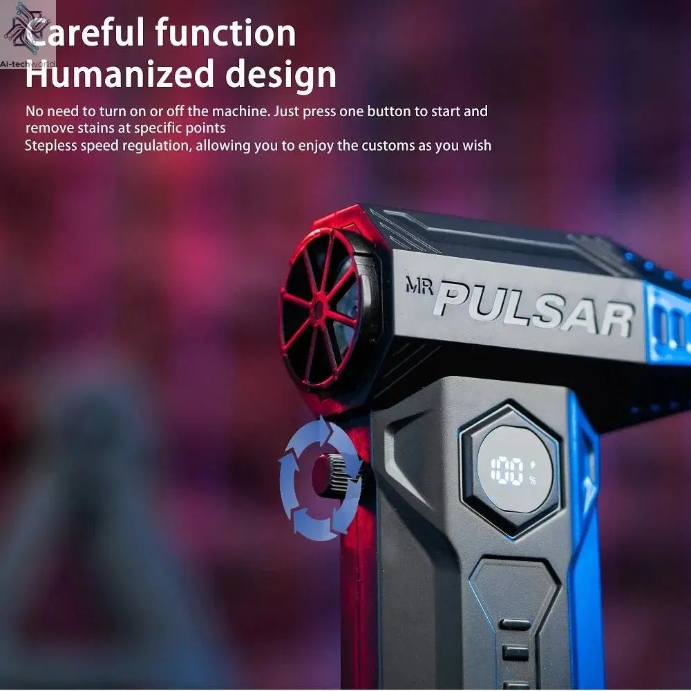 Xiaomi MIJIA Turbo Jet Blower 990000RPM High Power Air Blower Brushless Motor Turbo Fan Wind Speed 75m/s 10000mAh Air Blower - Ai - TechWorld