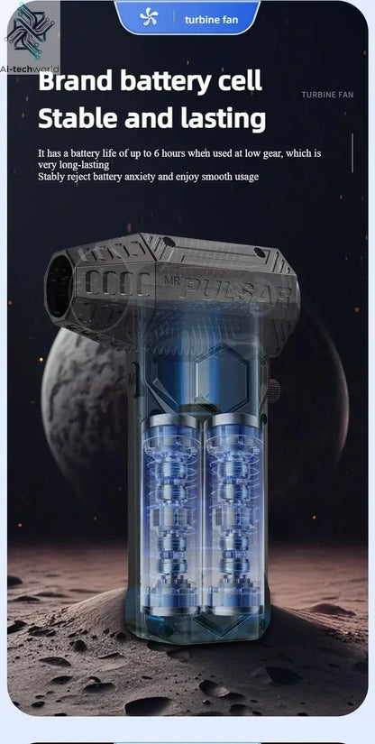 Xiaomi MIJIA Turbo Jet Blower 990000RPM High Power Air Blower Brushless Motor Turbo Fan Wind Speed 75m/s 10000mAh Air Blower - Ai - TechWorld