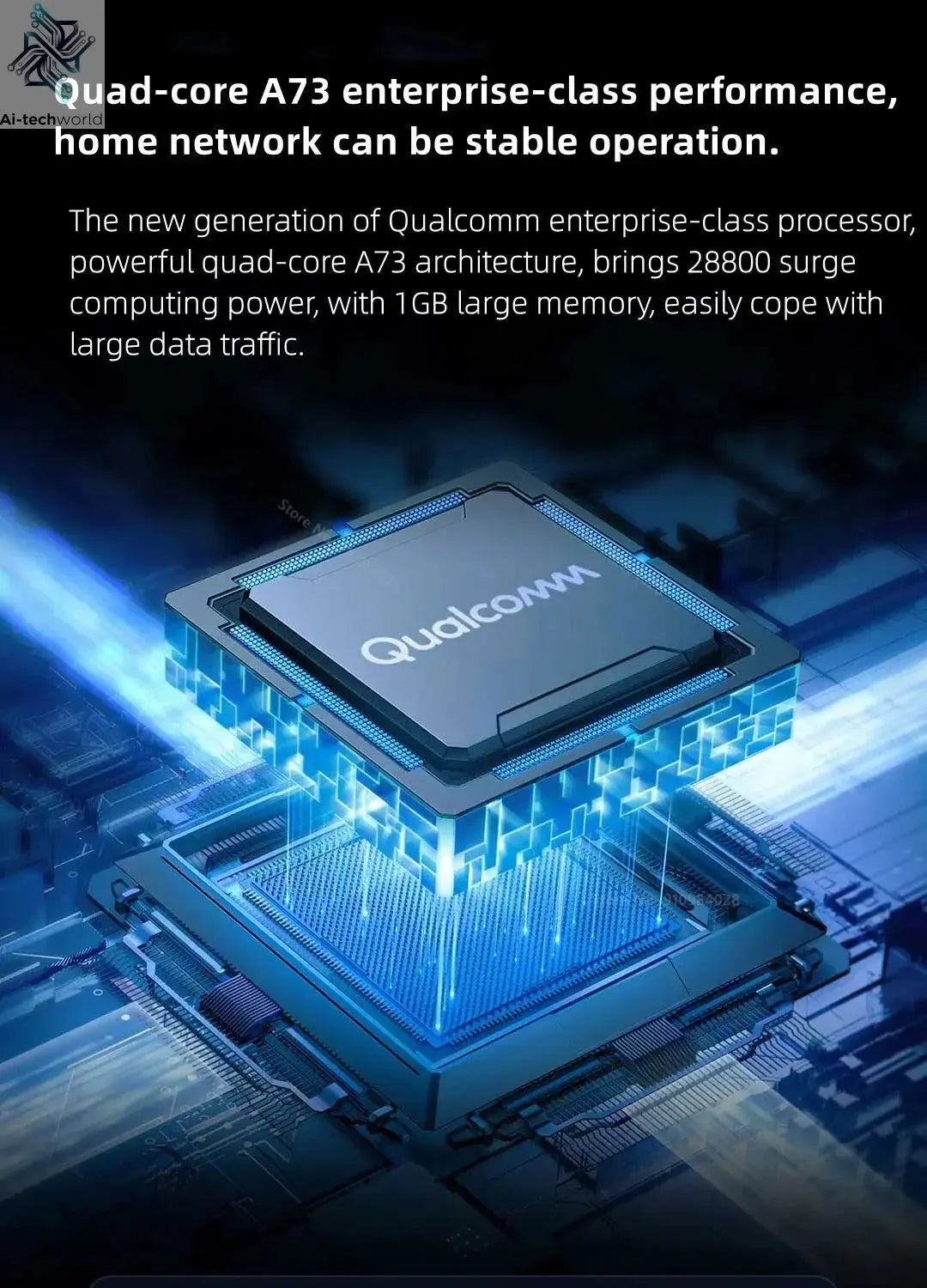 Xiaomi Mi Router BE7000 7000 Tri - Band WiFi Repeater VPN 1GB Mesh USB 3.0 IPTV 4 X 2.5G Ethernet Ports Modem Signal Amplifier - Ai - TechWorld