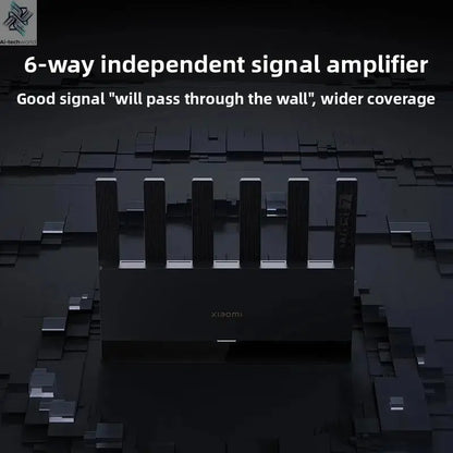 Xiaomi Mijia Router BE6500 WiFi 7 6500M Full 2.5G Network Port 4 - core Qualcomm Processor loT Smart Linkage Network Security Home - Ai - TechWorld