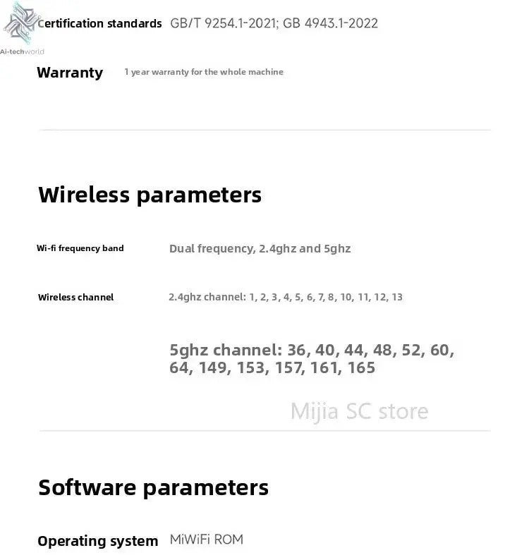 Xiaomi Mijia Router BE6500 WiFi 7 6500M Full 2.5G Network Port 4 - core Qualcomm Processor loT Smart Linkage Network Security Home - Ai - TechWorld