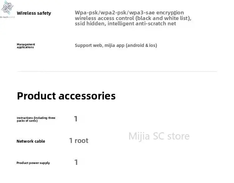 Xiaomi Mijia Router BE6500 WiFi 7 6500M Full 2.5G Network Port 4 - core Qualcomm Processor loT Smart Linkage Network Security Home - Ai - TechWorld