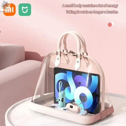 Xiaomi Mini Convenient Mobile Power Bank 30000mah Portable Fast Charging suitable for iPhone 16 15 14 Samsung External Battery - Ai - TechWorld