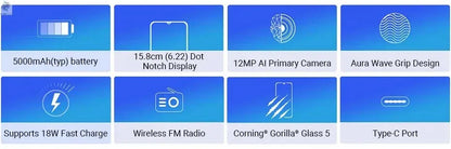 Xiaomi Redmi 8A smartphone 4G 64G Global firmware 5000mAh 6.22inch Snapdargon 439 12MP 18W Facial recognition used phone Ai-TechWorld 