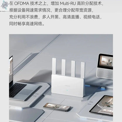 Xiaomi Router BE3600 WiFi 7 Dual - Band Qualcomm quad - core Gaming Acceleration 3570Mbps Dual WAN LAN Mesh Network Repeater VPN - Ai - TechWorld