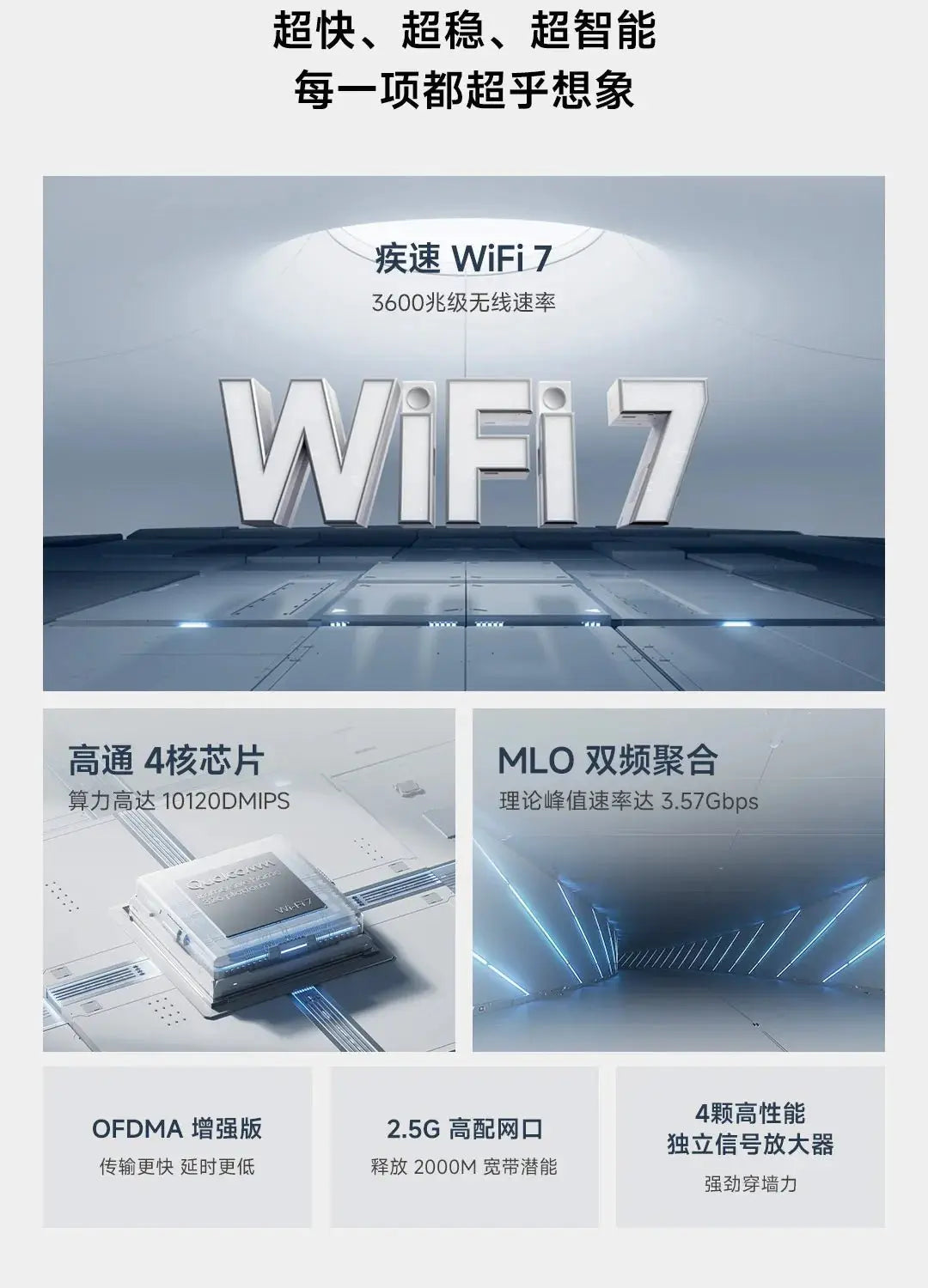 Xiaomi Router BE3600 WiFi 7 Dual - Band Qualcomm quad - core Gaming Acceleration 3570Mbps Dual WAN LAN Mesh Network Repeater VPN - Ai - TechWorld