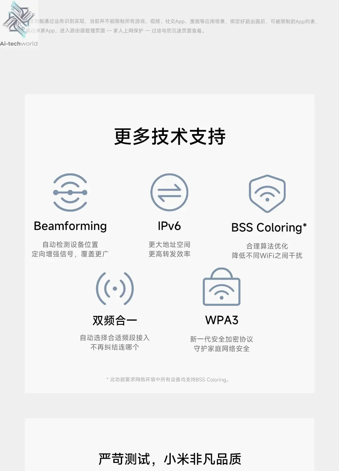 Xiaomi Router BE3600 WiFi 7 Dual - Band Qualcomm quad - core Gaming Acceleration 3570Mbps Dual WAN LAN Mesh Network Repeater VPN - Ai - TechWorld