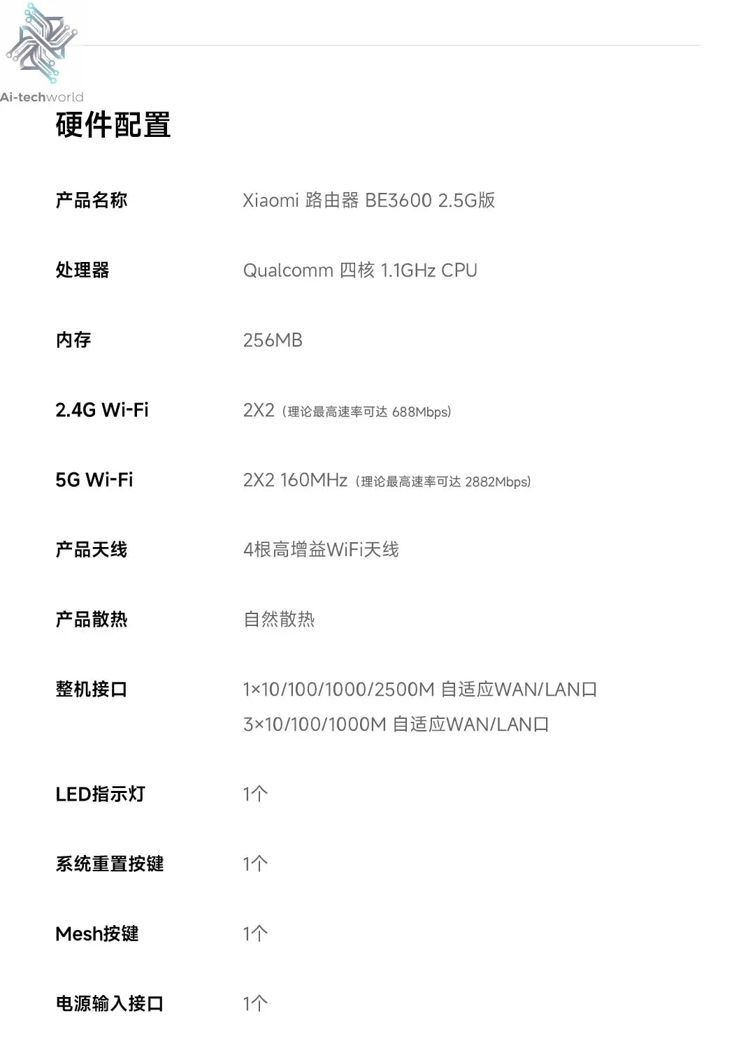 Xiaomi Router BE3600 WiFi 7 Dual - Band Qualcomm quad - core Gaming Acceleration 3570Mbps Dual WAN LAN Mesh Network Repeater VPN - Ai - TechWorld
