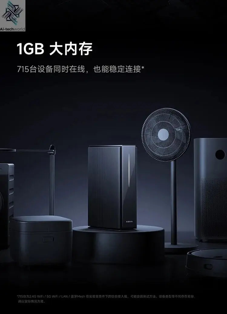 Xiaomi Router BE6500 Pro Wifi 7 Hub Gateway IPTV 2.5G Ethernet Port 1GB Large Memory OFDMA IPV6 WPA3 Repeater Signal Amplifier - Ai - TechWorld