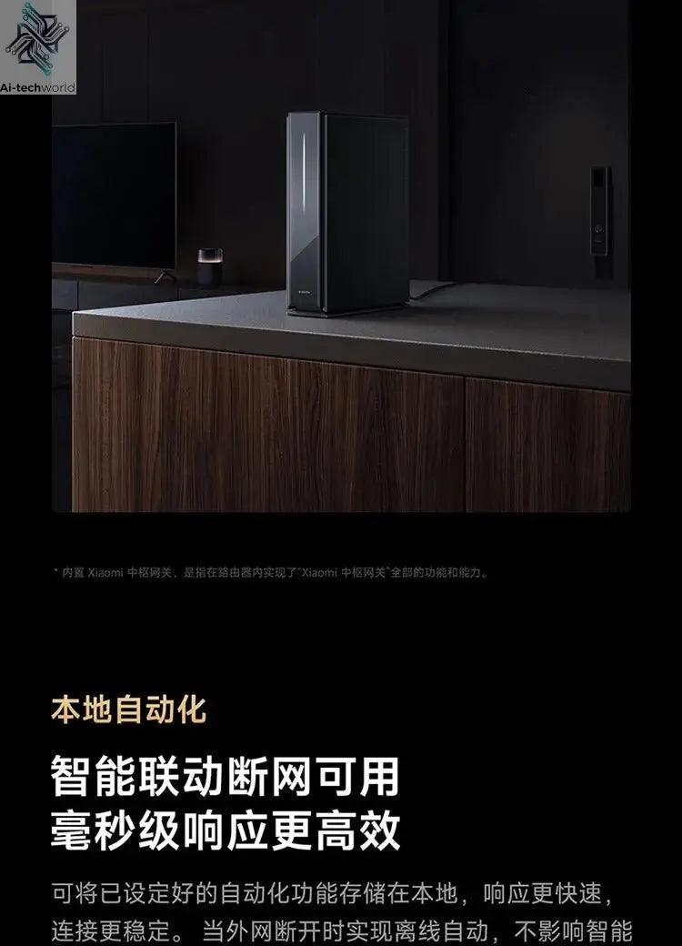 Xiaomi Router BE6500 Pro Wifi 7 Hub Gateway IPTV 2.5G Ethernet Port 1GB Large Memory OFDMA IPV6 WPA3 Repeater Signal Amplifier - Ai - TechWorld