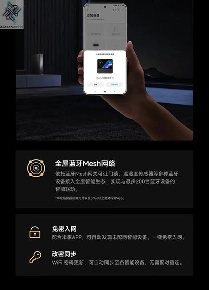 Xiaomi Router BE6500 Pro Wifi 7 Hub Gateway IPTV 2.5G Ethernet Port 1GB Large Memory OFDMA IPV6 WPA3 Repeater Signal Amplifier - Ai - TechWorld