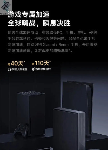 Xiaomi Router BE6500 Pro Wifi 7 Hub Gateway IPTV 2.5G Ethernet Port 1GB Large Memory OFDMA IPV6 WPA3 Repeater Signal Amplifier - Ai - TechWorld