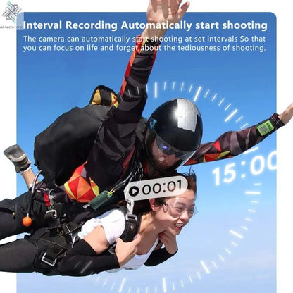 Xiaomi S70 Mini Recorder 2.7K Finger Action Camera Lightweight POV With Magnetic Belt 1.47 inch IPS Screen Bicycle Vlog Pet Cam Ai-TechWorld 