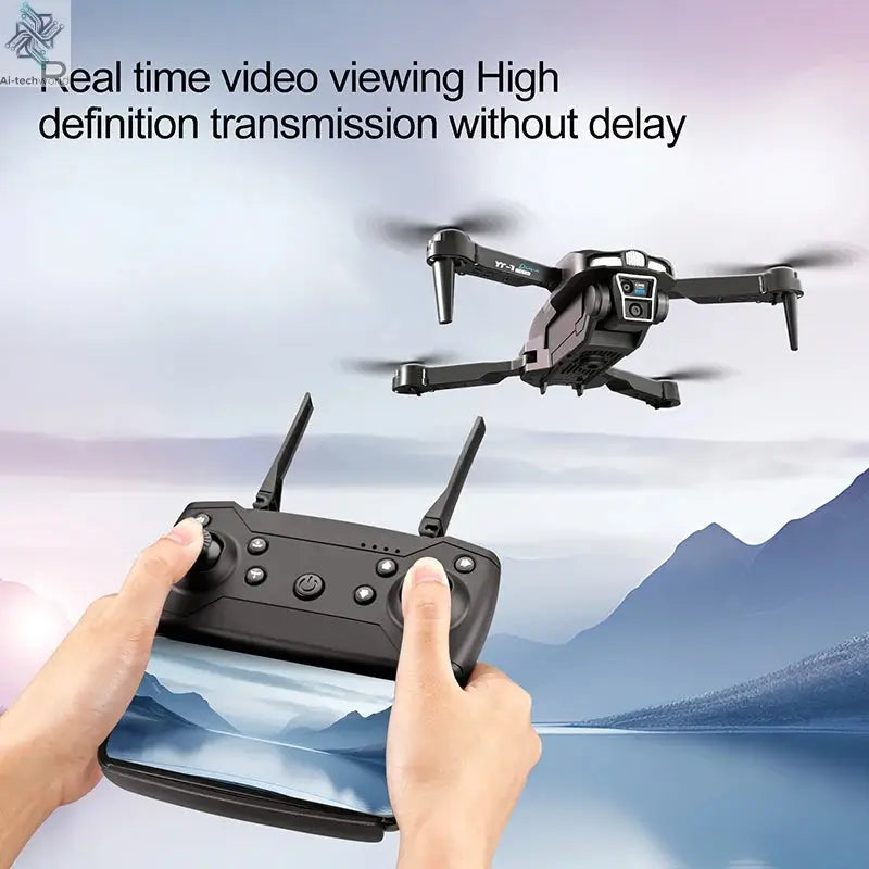 Xiaomi YT11 Drone 8K HD Three Camera Brushless Motor 5G WIFI FPV Optical Flow Positioning Obstacle Avoidance RC Drone 20000M Ai-TechWorld 