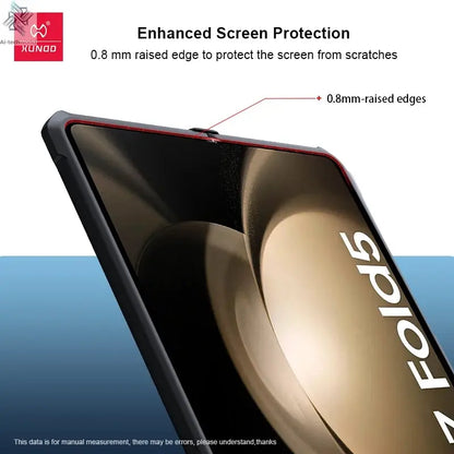 Xundd For Samsung Galaxy Z Fold 3 4 5 6 Fold 7 Foldable Case Airbag Anti-drop Camera Protect Acrylic&TPU Cover For 폴드5 케이스 Ai-TechWorld 