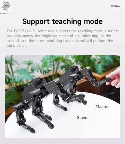 Yahboom DOGZILLA S1 S2 12DOF Robot Dog Ai-TechWorld 
