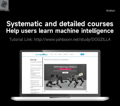 Yahboom DOGZILLA S1 S2 12DOF Robot Dog Ai-TechWorld 