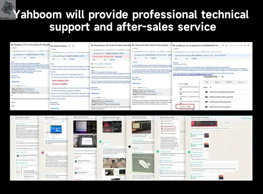 Yahboom DOGZILLA S1 S2 12DOF Robot Dog Ai-TechWorld 