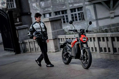 Z1 3000W Mid-Drive Electric Motorcycle 72V 35Ah 80km/h CBS Brake 220Nm Torque 200kg Load Capacity Ai-TechWorld 