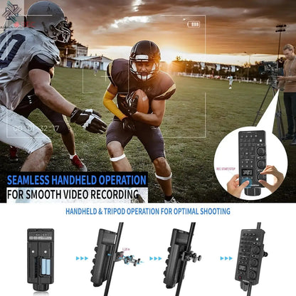 ZC-4 for Sony Camcorder Lanc Zoom Controller Replaces Sony RM-30BP for Video Zoom, Focus, IRIS, Recording, ND, White Balance Ai-TechWorld 