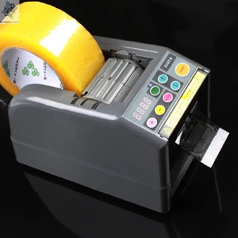 ZCUT-9 Automatic Adhesive Tape Machine Auto 6-60mm Tape Cutter Packaging Cutting Machine Electric 110V 220V Tools for Factory Ai-TechWorld 