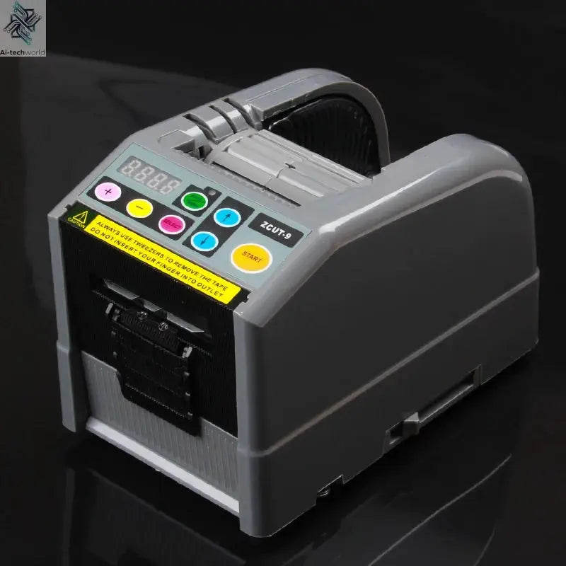 ZCUT-9 Automatic Adhesive Tape Machine Auto 6-60mm Tape Cutter Packaging Cutting Machine Electric 110V 220V Tools for Factory Ai-TechWorld 