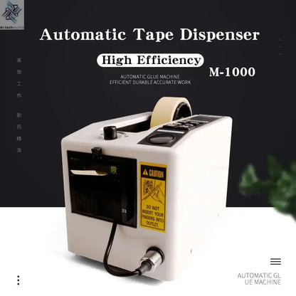 ZCUT-9 Automatic Adhesive Tape Machine Auto 6-60mm Tape Cutter Packaging Cutting Machine Electric 110V 220V Tools for Factory Ai-TechWorld 