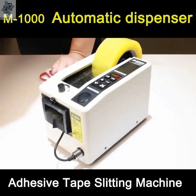 ZCUT-9 Automatic Adhesive Tape Machine Auto 6-60mm Tape Cutter Packaging Cutting Machine Electric 110V 220V Tools for Factory Ai-TechWorld 