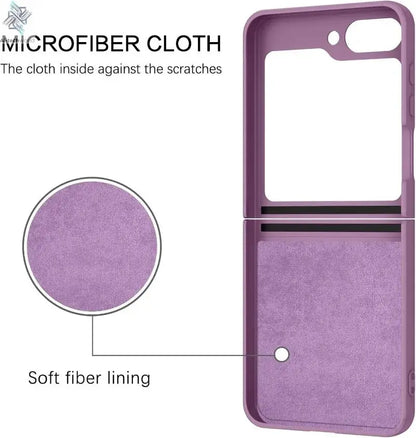 ZFlip7 Case Luxury Liquid Silicone Ring Holder Cases for Samsung Z Flip 6 7 Stand Holder Cover for Samsung Galaxy Z Flip 5 6 3 4 Ai-TechWorld 