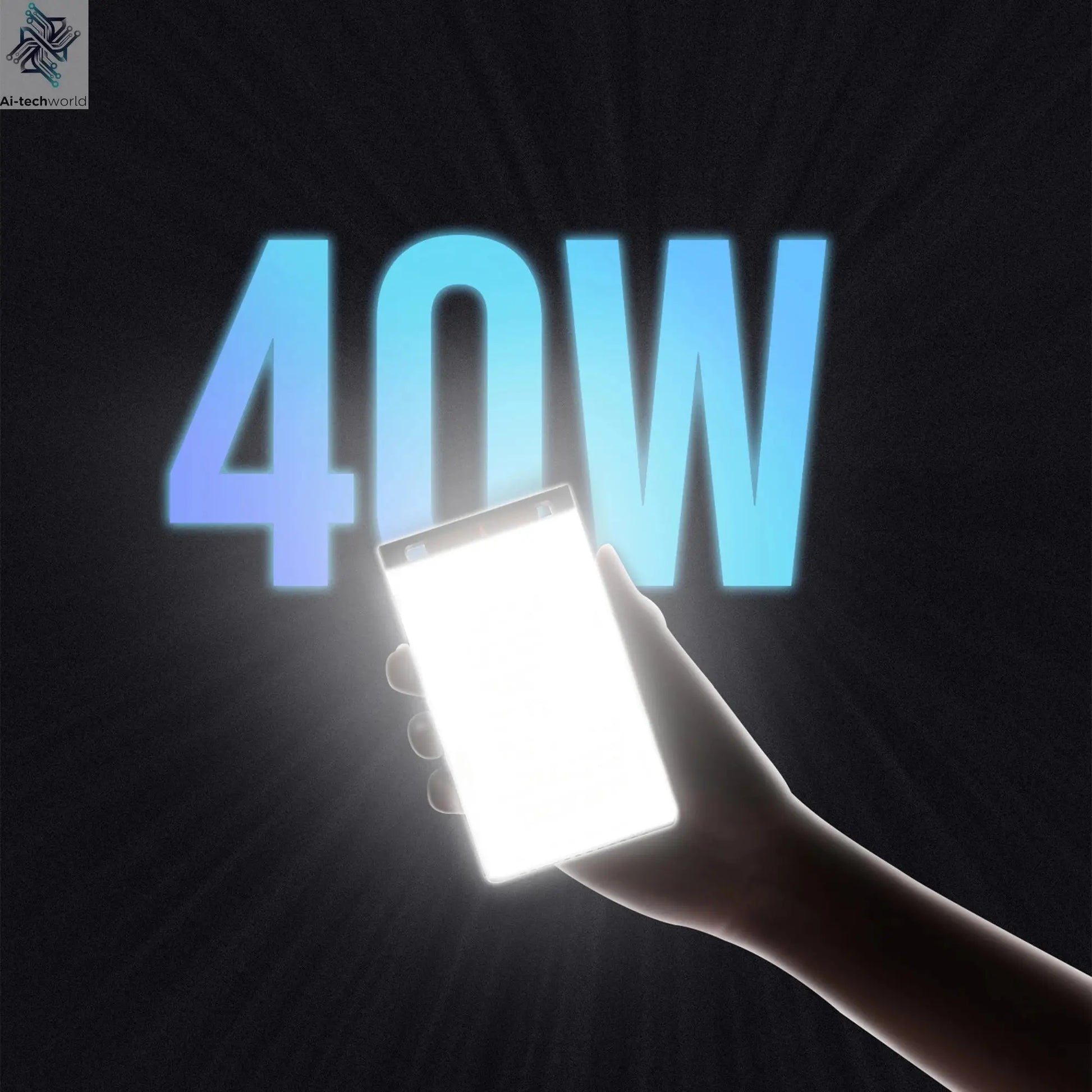ZHIYUN Official FIVERAY M40 40W Led Lights Pocket Light Photo Video Lamp Handheld Fill Light Photography Lighting Ai-TechWorld 