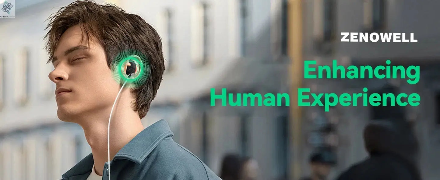 ZenoWell Vagus Nerve Device,Sleep Aid Device for Sleep/Anxiety/Relaxation/Focus and Long Term Stress Resilience Ai-TechWorld 