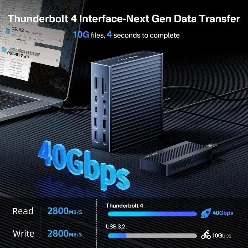 2K Video Smart Doorbell with Night Vision | Hi-Tech 21-in-1 Dock & USB-C Hub Ai-TechWorld