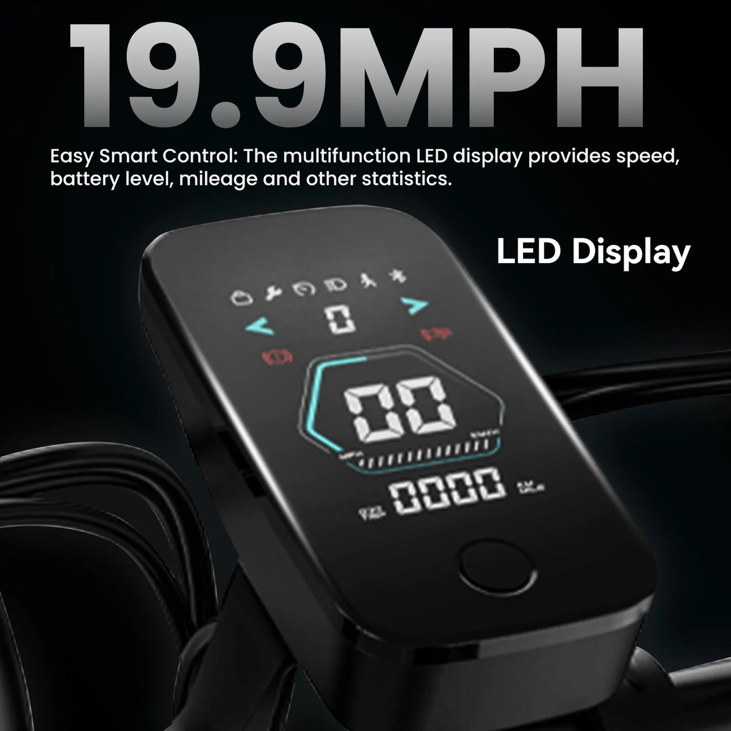 Adult Electric Bicycle – 60 - Mile Range, Hydraulic Brakes, Multi - Terrain E - Bike - Ai - TechWorld