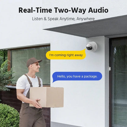 ANNKE 8MP Camera Security Dual Lens Human Detect Two Way Audio 180° Wide View Angle Panoramic Dual Lens Poe IP Camera - Ai - TechWorld