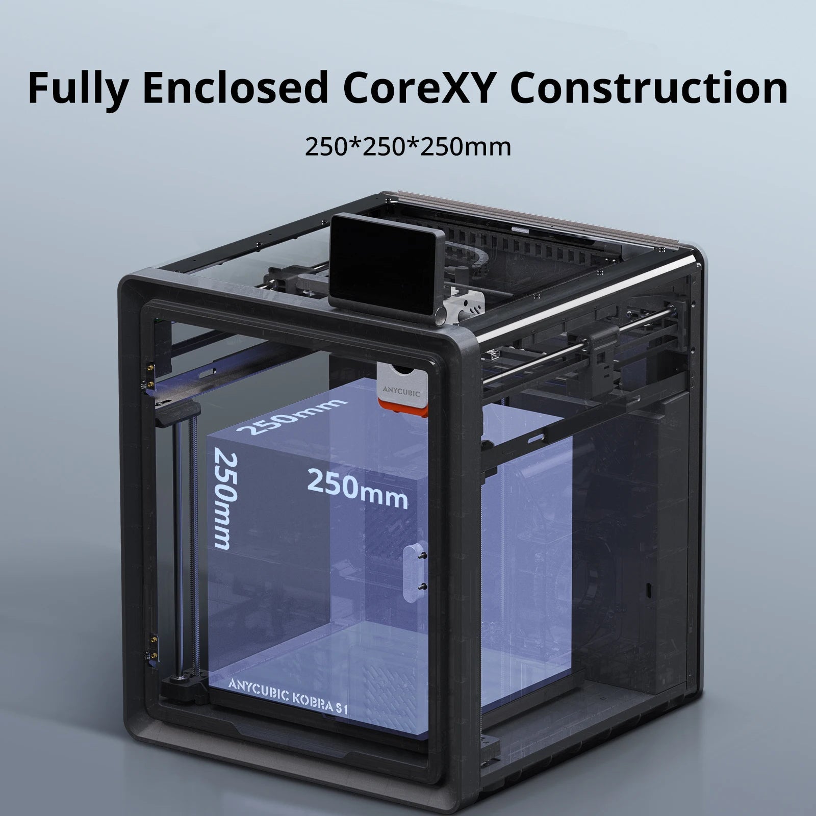 Anycubic Kobra S1 3D Printer - Core XY Structure, Max Speed 600mm/s, High Precision, Ultra-Quiet Ai-TechWorld